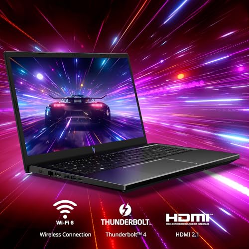 15.6" FHD IPS 144Hz Gaming Laptop with Intel Core i5-13420H, NVIDIA GeForce RTX 4050, 8GB DDR5, 512GB Gen 4 SSD G3924