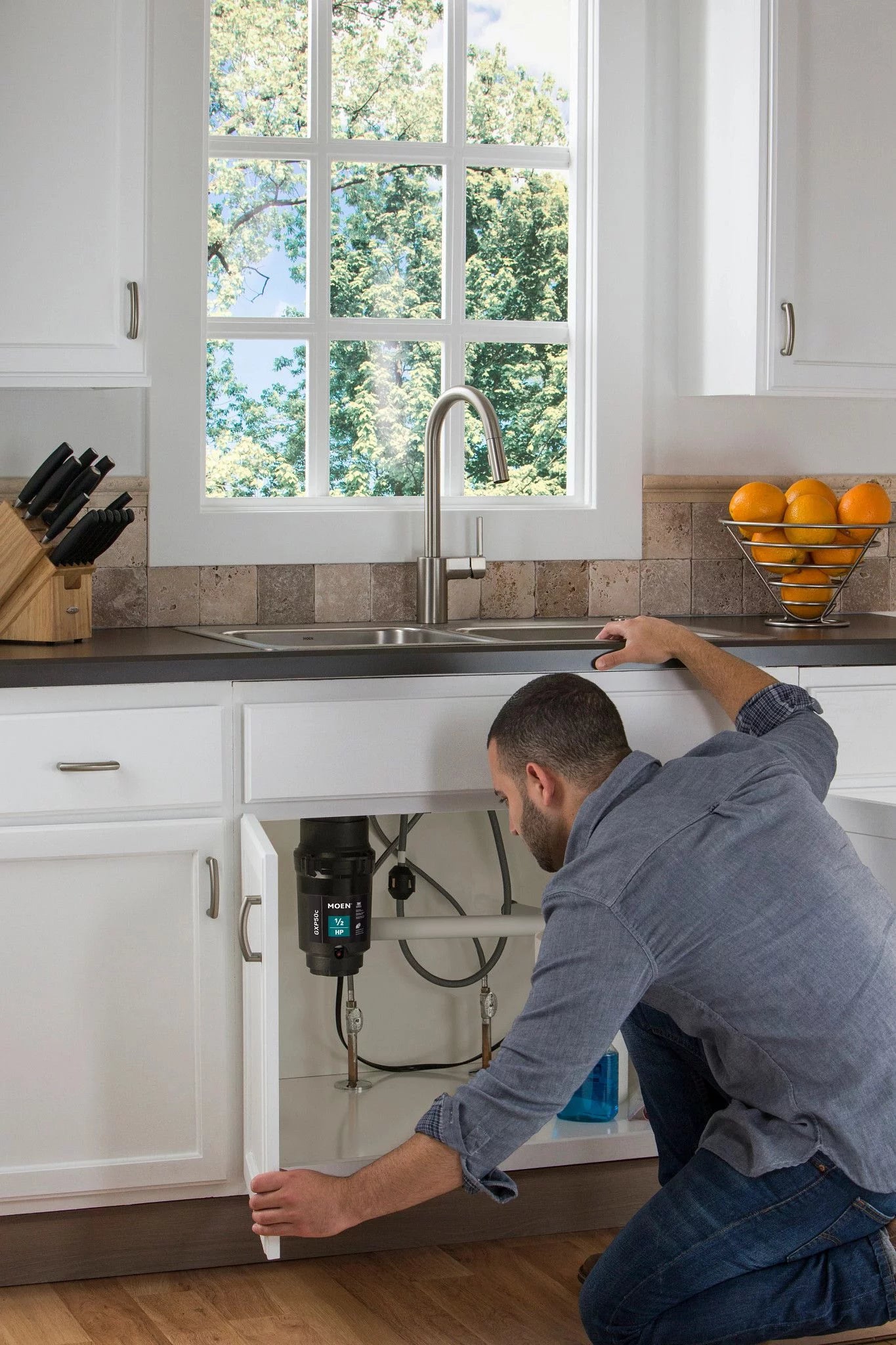 1/2 HP Continuous Feed Garbage Disposal F36746