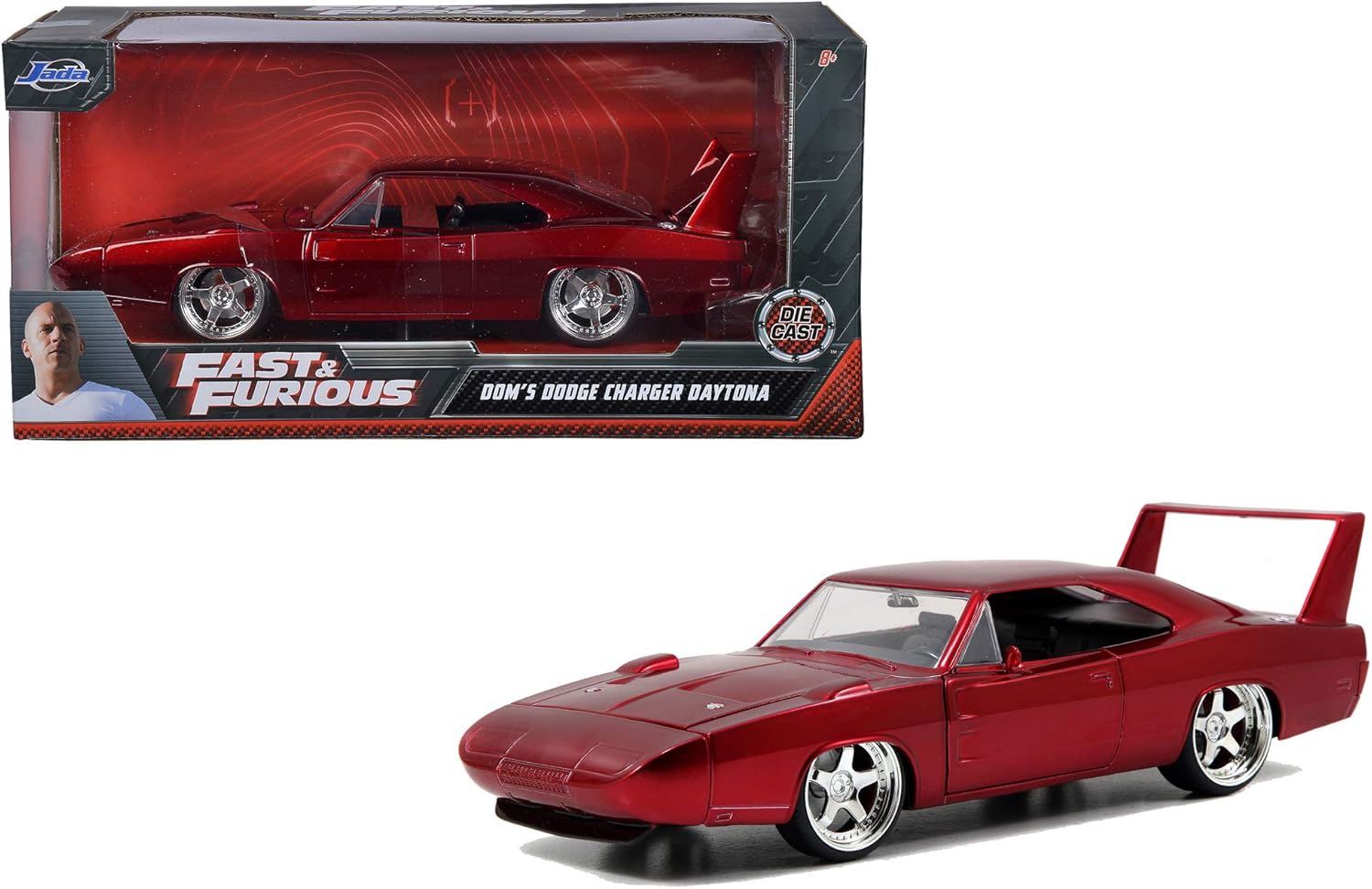 1:24 Scale Red Die-Cast Car O83810