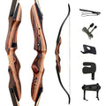 62" Takedown Recurve Bow Set with Laminated Wooden Riser M198