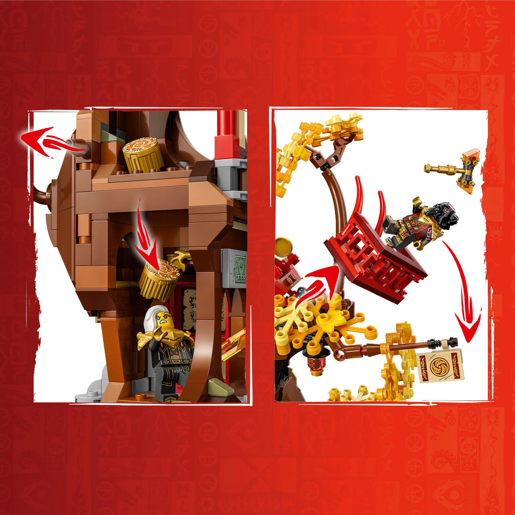 Temple of the Dragon Energy Cores Building Toy with 6 Minifigures T923