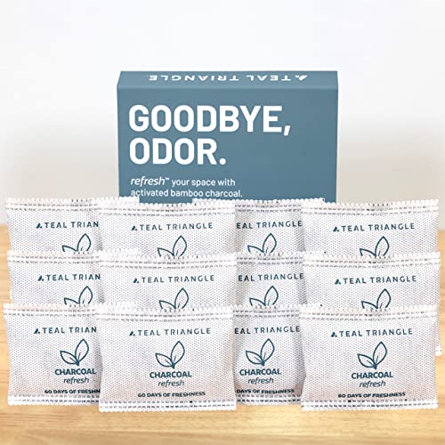 Bamboo Charcoal Refresh Bags, 60 Days Odor Control Packets L169479