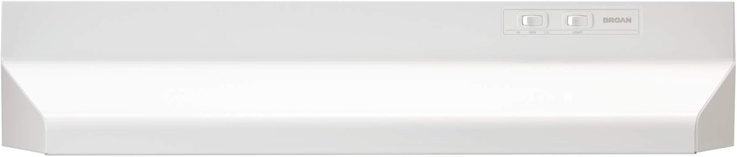 42-inch Under-Cabinet Convertible Range Hood White B231192