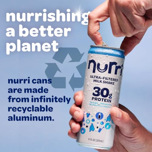 Vanilla 11 fl oz 12 Cans Lactose Free Low Sugar 150 Calories 30g Protein Ultra Filtered Milk Shake H812845