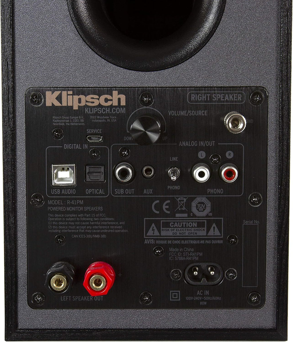Powered Bookshelf Speaker R608
