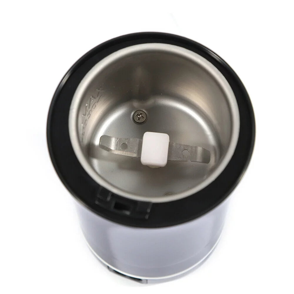 Electric Coffee Bean Grinder 150W Black S522947