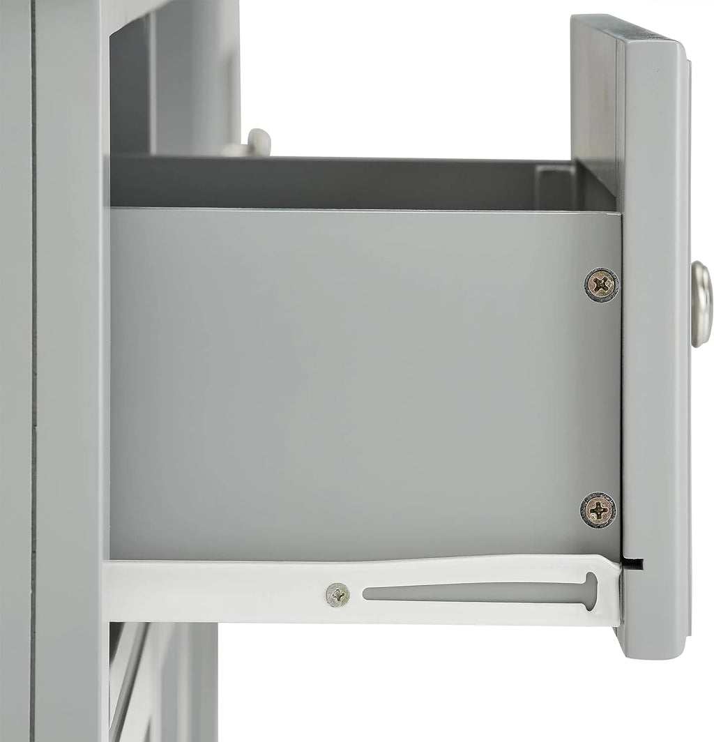 Gray Corner TV Stand N640249