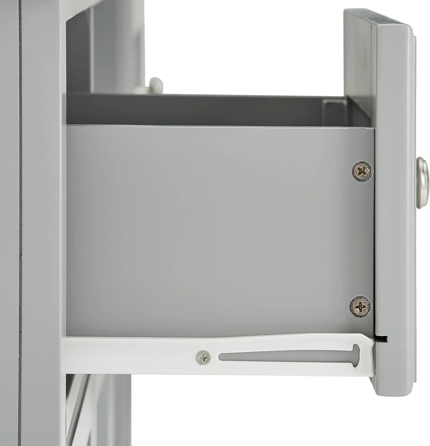 Gray Corner TV Stand N640249