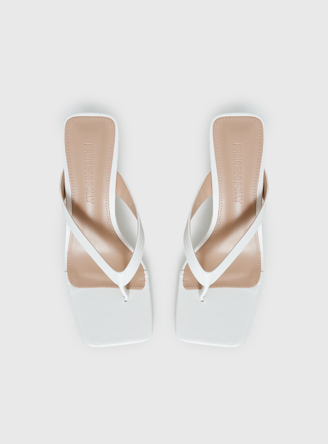 The Mona Heels White