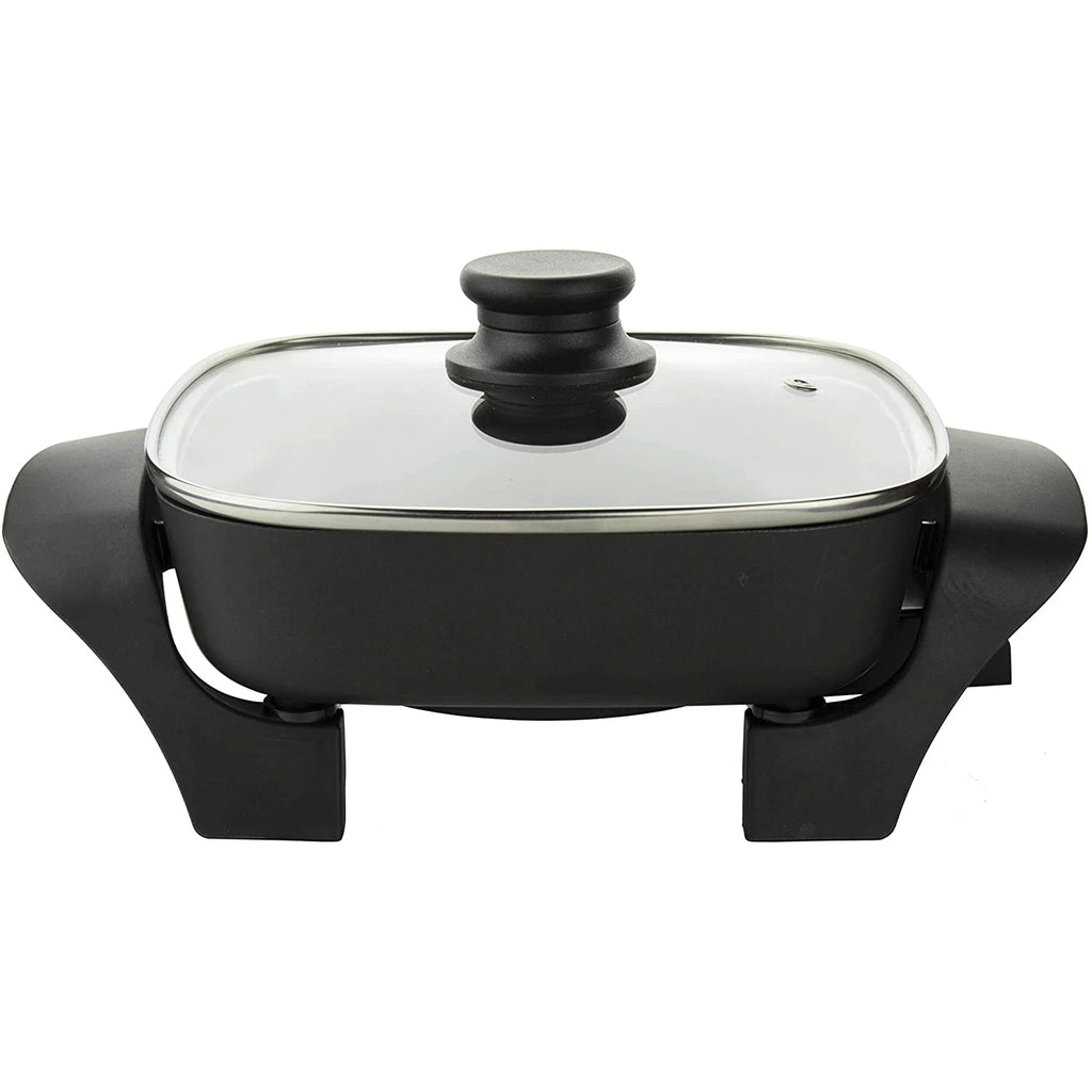 8-Inch Nonstick Electric Skillet with Glass Lid C272