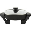 8-Inch Nonstick Electric Skillet with Glass Lid C272