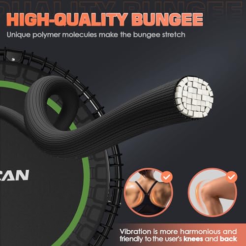 40" Fitness Trampoline with Durable Bungees B3815