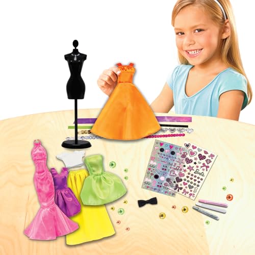 DIY Dress-Up Craft Kit with Neon Fabrics & Accessories B890817
