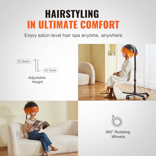 1875W Ionic Bonnet Hair Dryer with Timer S609220