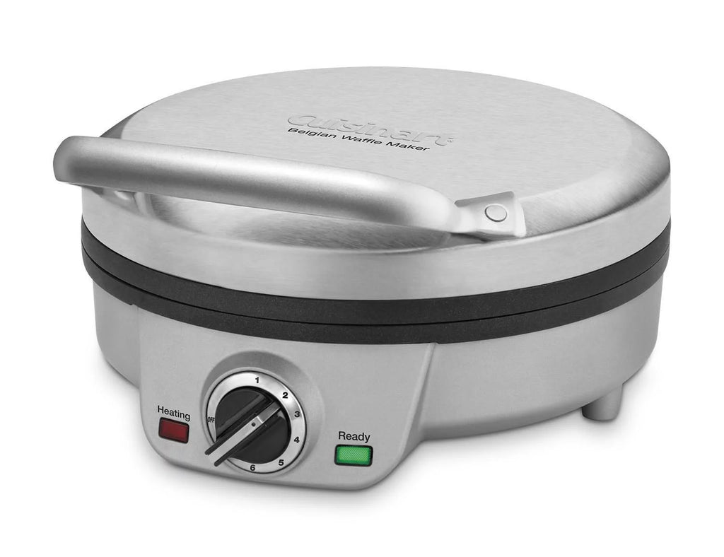 4-Slice Round Belgian Waffle Maker N46212