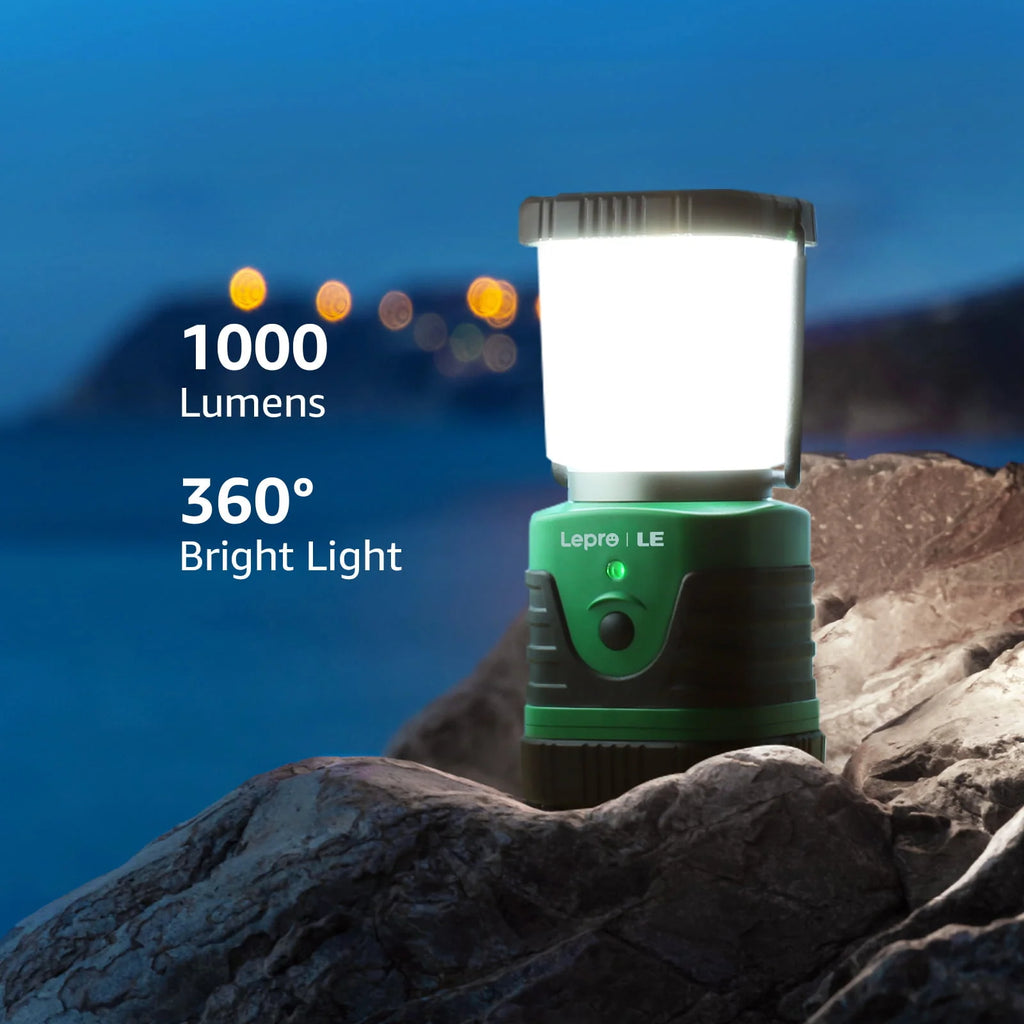 LED Camping Lantern Rechargeable 1000LM 4400mAh X23080