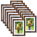 Natural Wood Color 8x10 Picture Frame 15 Pack N639