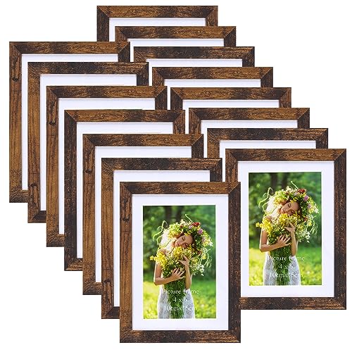 Natural Wood Color 8x10 Picture Frame 15 Pack N639