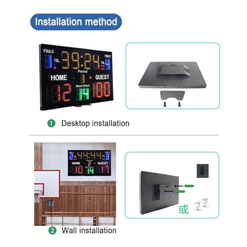 LED Super Bright Portable Electronic Scoreboard H2626