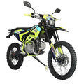 150 Dirt Bike 4-Speed Manual Transmission with All Lights, Electric/Kick Start, Big 19"/16" Tires A700242