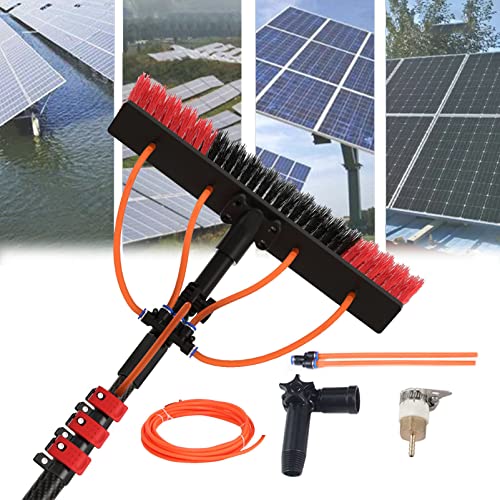 Water Fed Pole Kit, Window and Solar Panel Cleaning System, 30Cmbrush-36Ft/10.8M/55Cmbrush/18Ft/5.4M O18314