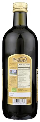 Organic Unfiltered Extra Virgin Olive Oil 33.8 Fl Oz Glass C714