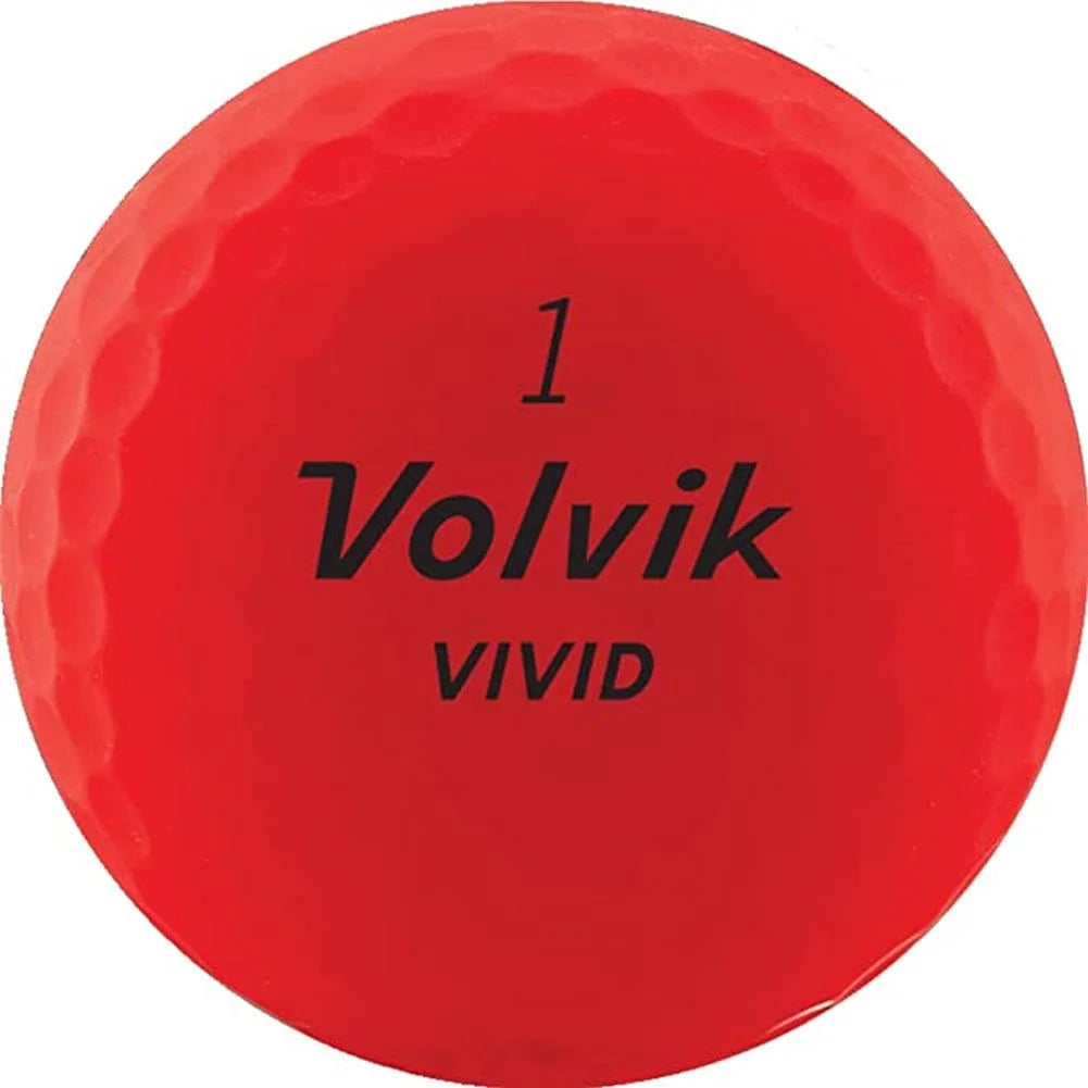 12pk Matte Red Golf Balls V21902