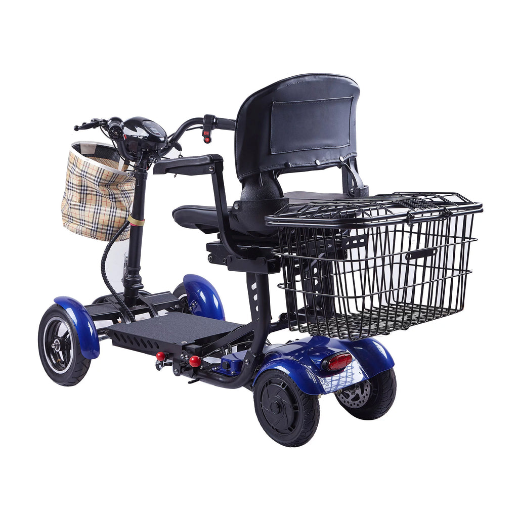 Blue Foldable Mobility Scooters H433838