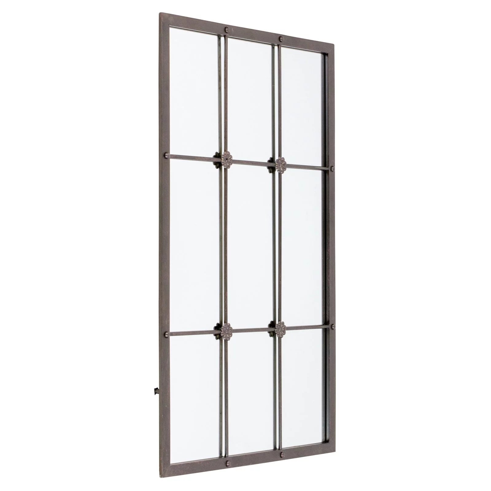 Window Pane Wall Mirror - 23.5W x 38H in. V2868
