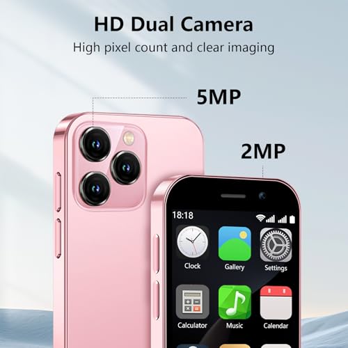 Black 3.0'' Touch Screen Mini Smartphone 2000mAh Dual SIM Quad Core 2GB+16GB F559667