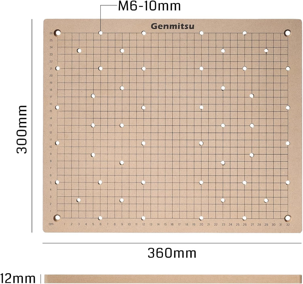 CNC Router Machine with Linear Guide & Ball Screw Motion, 360 x 300 x 12mm I3372