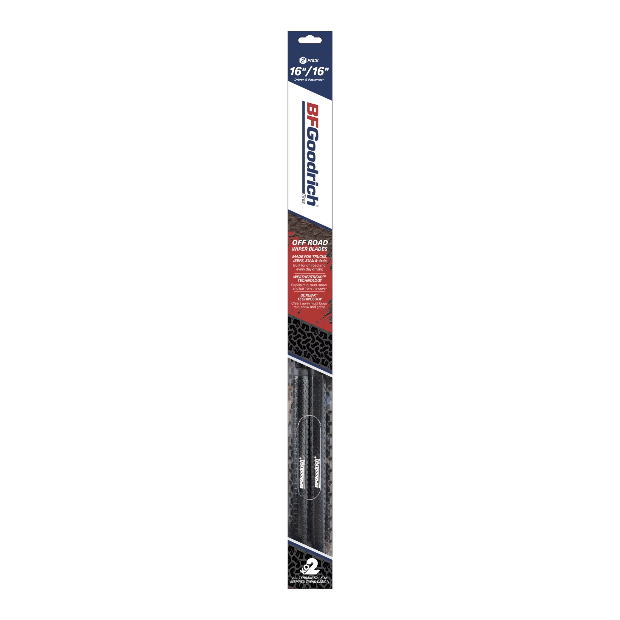 Pair Pack 16 Wiper Blade G4814