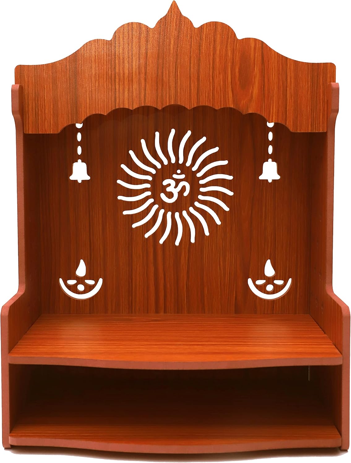 Mdf Wooden Wall Mounted Temple C72732