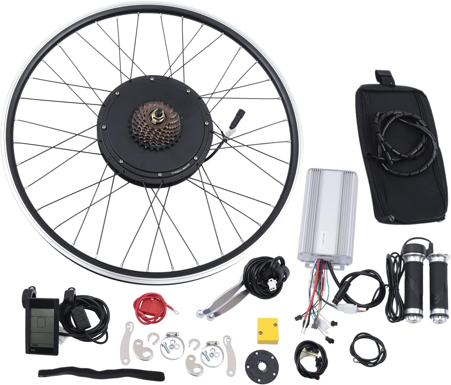 Electric Bicycle Conversion Kit Rear Hub Motor Wheel I18202