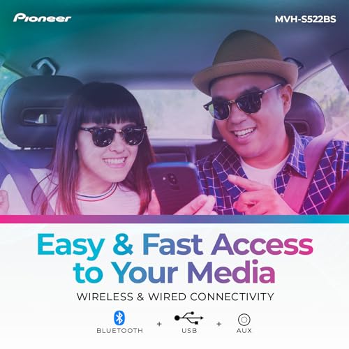 Bluetooth Car Stereo with USB/AUX Inputs E4291