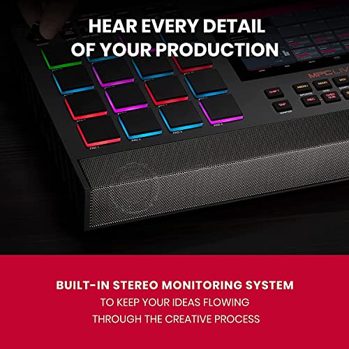 Battery Powered Drum Machine, Sampler and Beat Maker With Speakers, Drum Pads, Synth Engines and Touch Display R9679