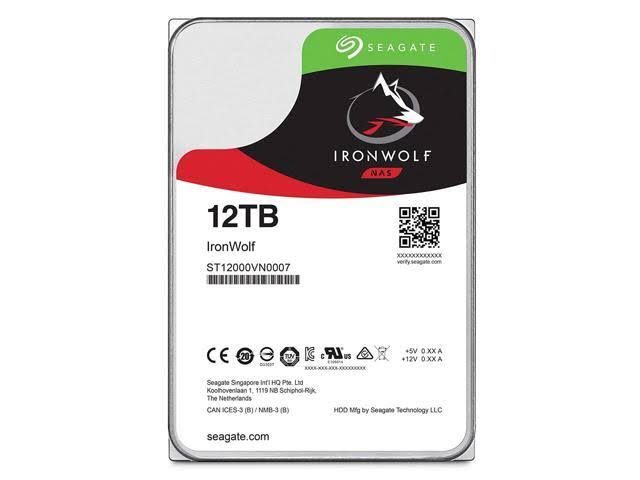 12 TB Internal HDD - SATA 6Gb/s - 7,200 rpm P252745