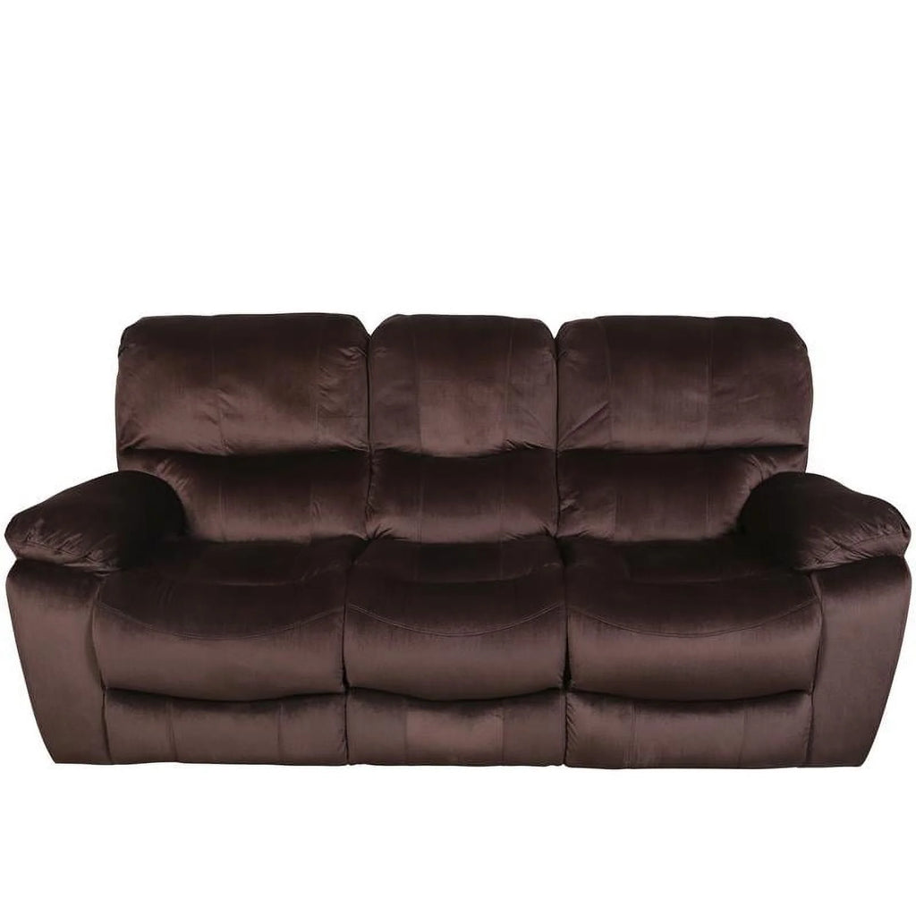 Chocolate Reclining Sofa P1919