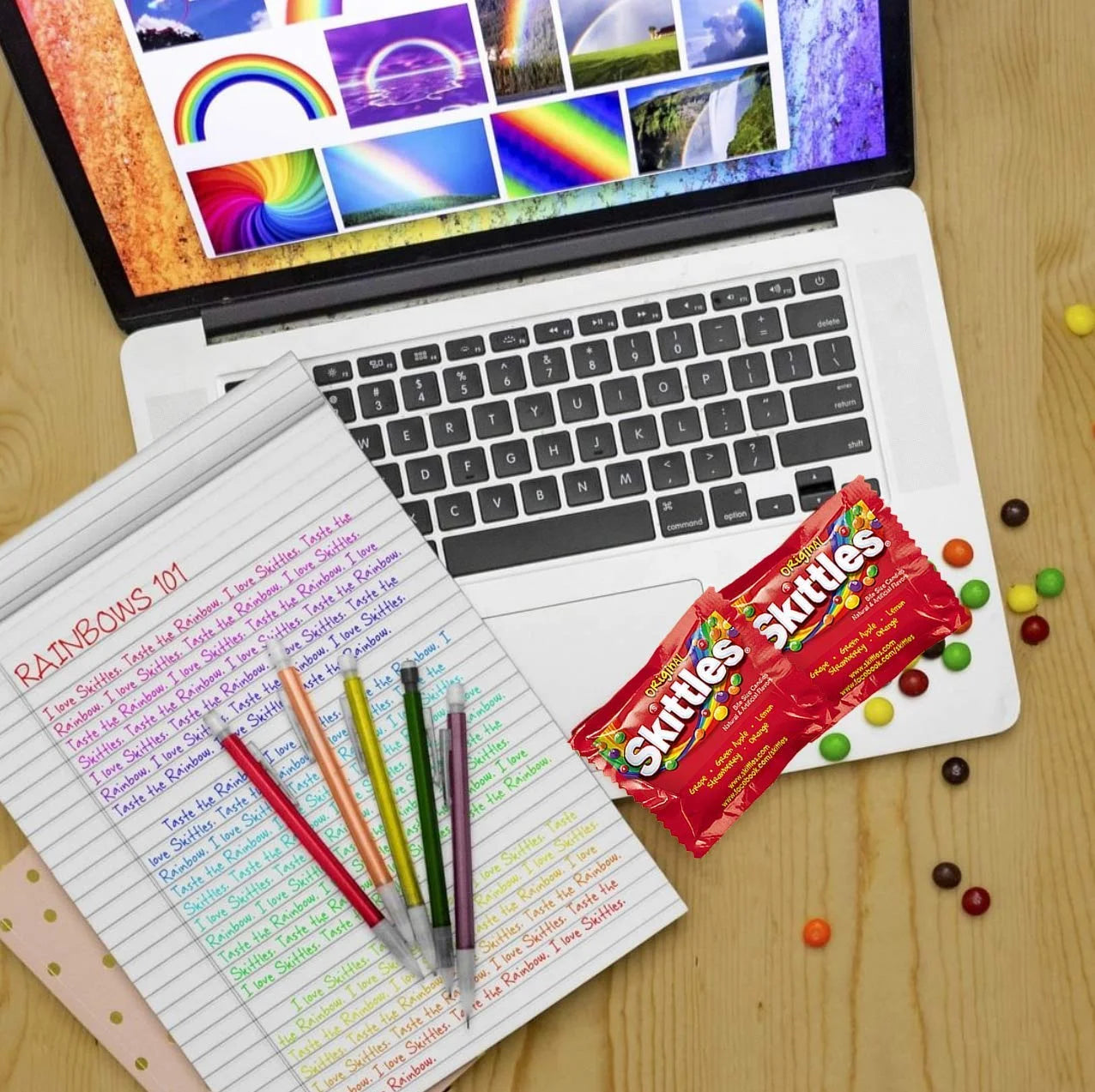 Chocolate & Candy Bundle (1 lbs) with Twix, Snickers, Milky Way, M&M's Milk Chocolate, Skittles, Starburst, M&M's Peanut L489116