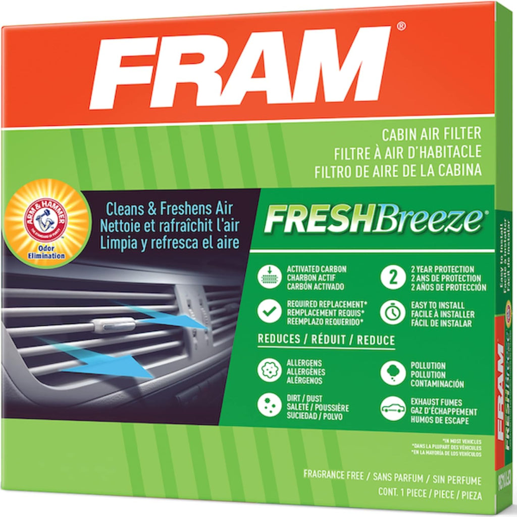 Cabin Air Filter with Arm and Hammer Baking Soda L7056