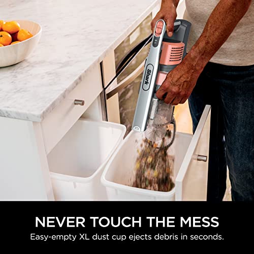 Cordless Stick Vacuum with DuoClean PowerFins, MultiFLEX, 120-min Runtime, Double Battery, Rosewood, Red F87633