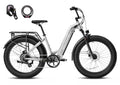 26" Fat Tire Electric Bike with 750W Brushless Motor 48V 15AH Removable Battery Q50015