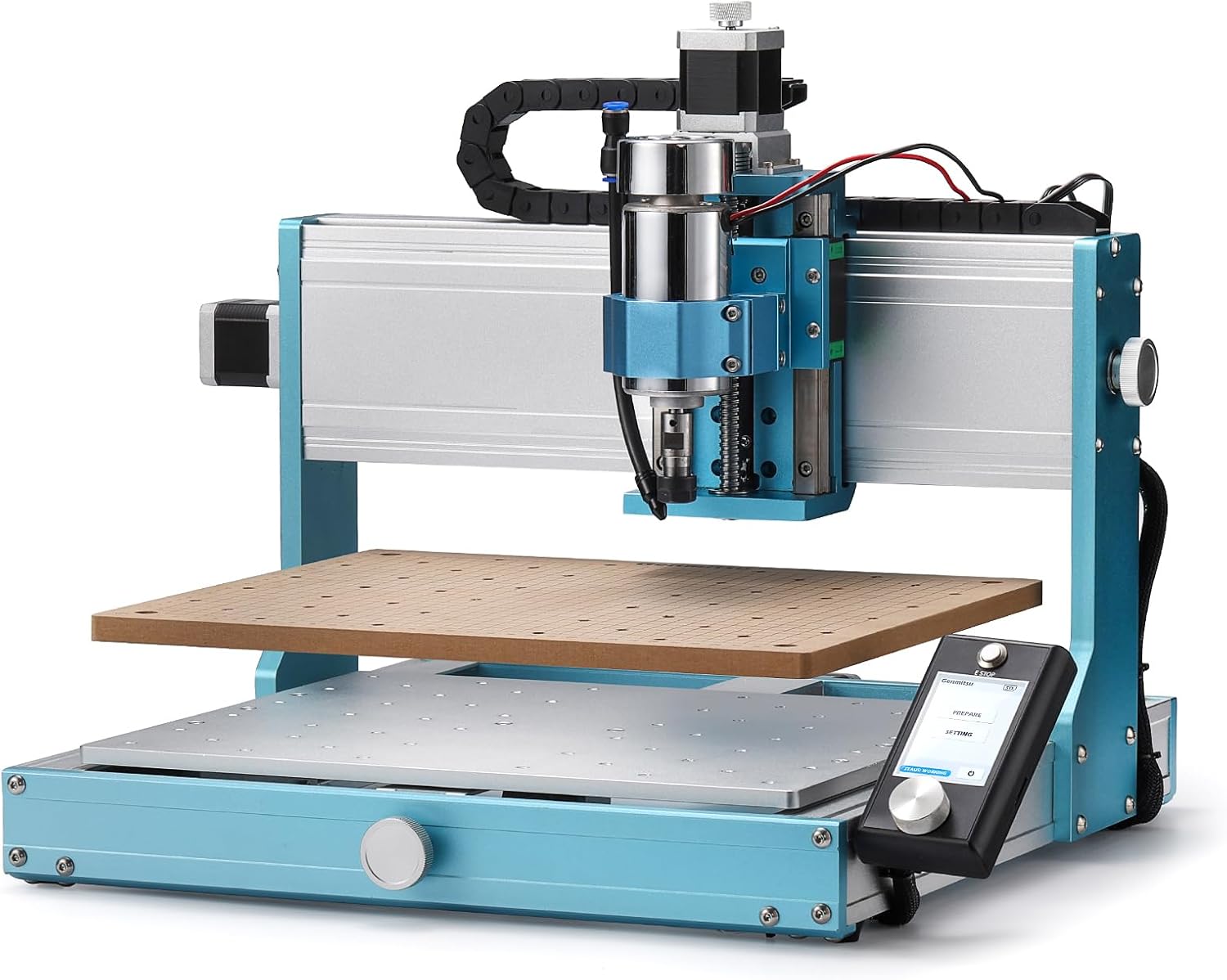 CNC Router Machine with Linear Guide & Ball Screw Motion, 360 x 300 x 12mm I3372
