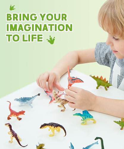 12 PCS Plastic Animal Figurines L812