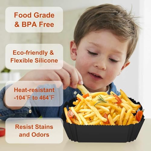 Silicone Reusable Air Fryer Liners J79299