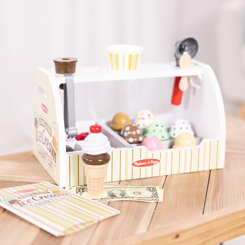 28 pcs Wooden Ice Cream Play Food Set L40818