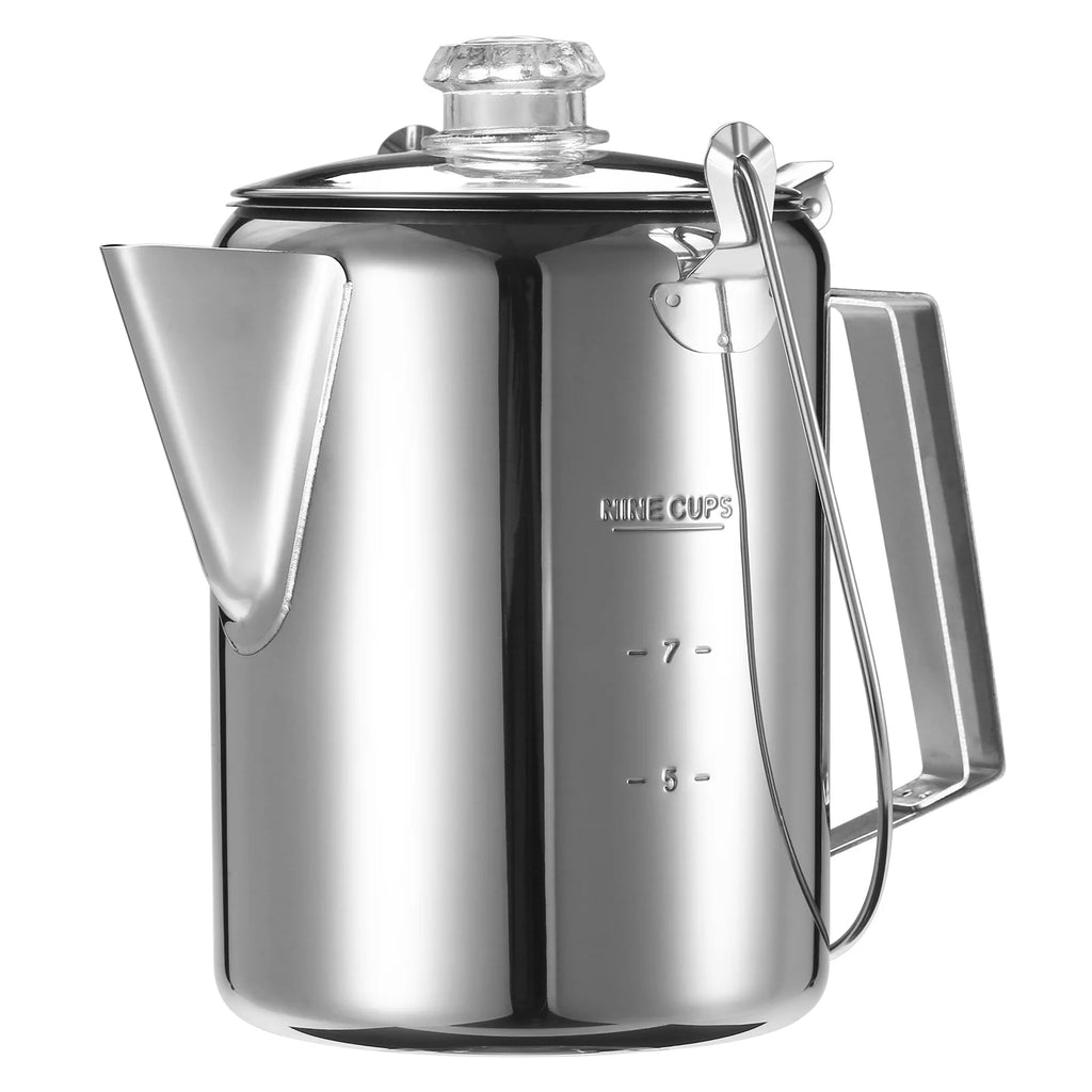 1.2L 9 Cup Stainless Steel Coffee Percolator E3257