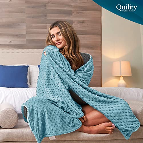 15 LB Twin Size 100% Cotton Weighted Blanket P87604