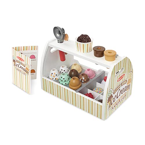 28 pcs Wooden Ice Cream Play Food Set L40818