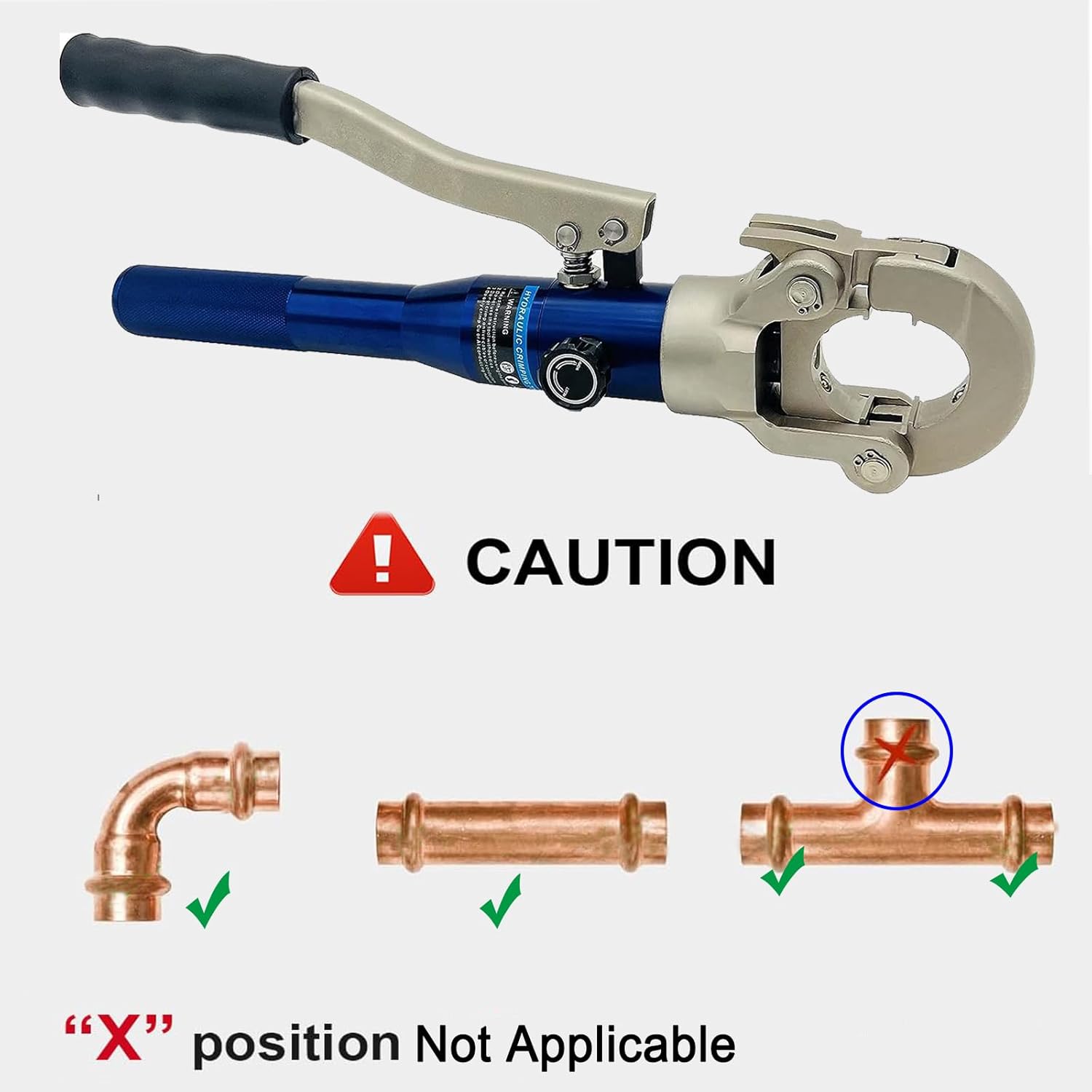 Copper Press Tool Pipe Crimping Tool I9100